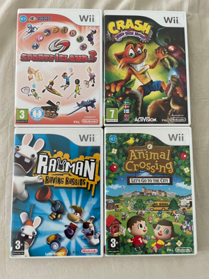 4 x Wii peli