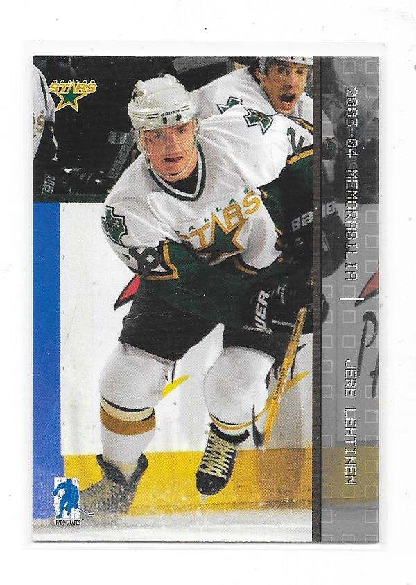 2003-04 BAP Memorabilia #39 Jere Lehtinen Dallas Stars