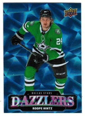 Roope Hintz 26-27 Upper Deck #DZ-4 Dazzlers Blue