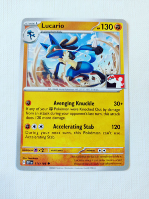 Lucario - Prize Pack Series 3