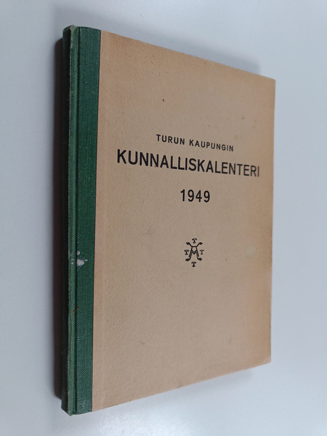 Turun kaupungin kunnalliskalenteri 1949