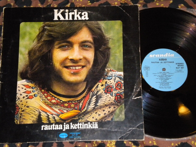 KIRKA - Rautaa Ja Kettinkiä - LP - 1973 VG++