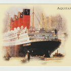 AQUITANIA -Cunard Ocean Liners No 158 (R) - pikkukuva 1