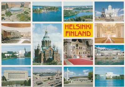 KIRKKOKORTTI - HELSINKI - USPENSKIN KATEDRAALI - 8