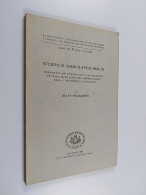 Johan Weckroth : Studies in Colour After-images - Present...