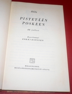 Olli : Pistetään poskeen 1953 1.p.