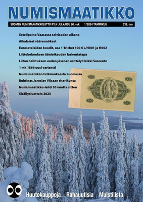 NUMISMAATIKKO 2024 vuosikerta