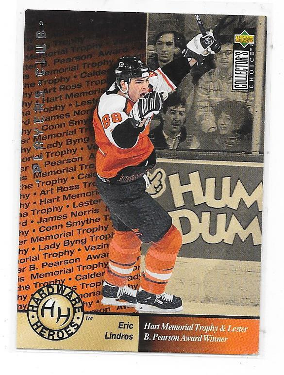 95-96 UD CC Players Club Paraller #388 Eric Lindros , Flyers