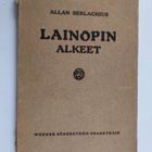 Allan Serlachius : Lainopin alkeet - pikkukuva 1