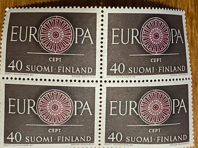 EUROOPPA 40MK 1960 NELIÖ**