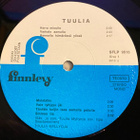 TUULIA / TÖRMÄ ~ s/t ~ LP - pikkukuva 3