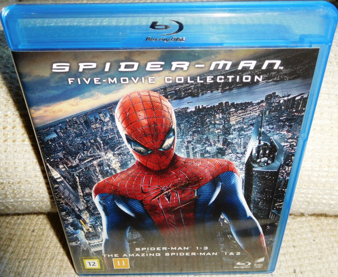 Spider-Man - Five-movie collection [5x Blu-ray] (5 elokuvaa)
