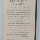 Jussi Seppä : Lintujen äänet - pikkukuva 2