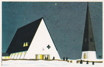 KIRKKOKORTTI - SALLAN KIRKKO - 4