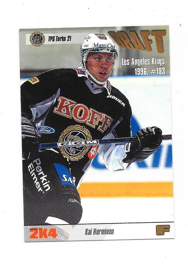 2003-04 CardSet #165 Kai Nurminen TPS