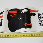 KILLERI MAATALOUSNÄYTTELY 1982 ISO VINTAGE TARRA - pikkukuva 1