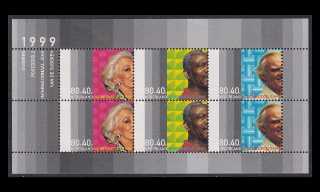 Alankomaat 1713BL59 ** Hyväntekeväisyys vanhusten vuosi (1