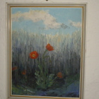 Allan Riutta UNIKKONIITTY  öljyväri 50x40cm v.1965 - pikkukuva 1