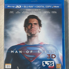 Man of Steel (2013) Blu-ray 3D + Blu-ray (UUSI) - pikkukuva 1