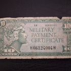 USA MILITARY 10 CENTS 1964-1969 - Series 611 (K15-S46) - pikkukuva 1