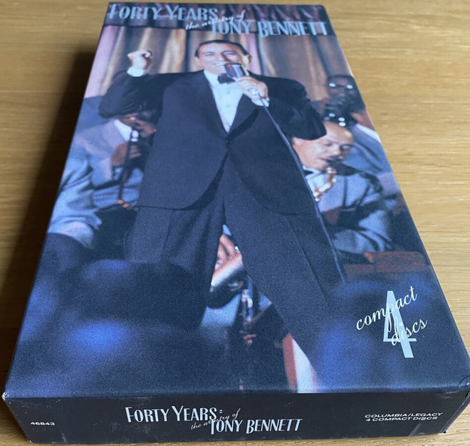 4-CD Tony Bennett– Forty Years: The Artistry of Tony Bennett