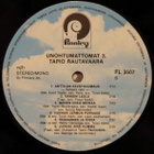 TAPIO RAUTAVAARA ~ Unohtumattomat 3 ~ LP - pikkukuva 3