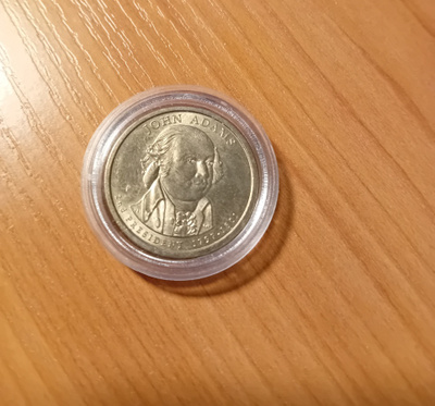 Myydään John Adams kolikko