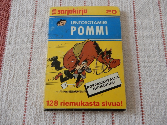 SARJAKIRJA  20.  LENTOSOTAMIES POMMI
