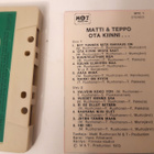  Hyväkuntoinen C-kasetti Matti ja Teppo  1975 - pikkukuva 4
