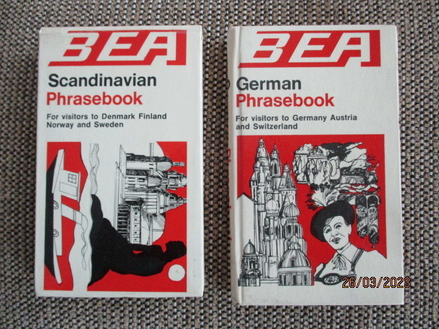 BEA SCANDINAVIAN PHRASEBOOK - For visitors to Denmark Finlan