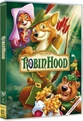 Walt Disney: ROBIN HOOD (1973) puhuttu suomeksi (UUSI)