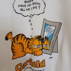 Vintage Karvinen Garfield collegepaita - pikkukuva 3