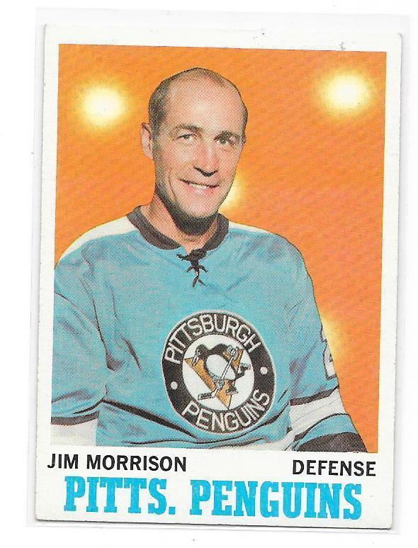 1970-71 Topps #90 Jim Morrison Pittsburgh Penguins