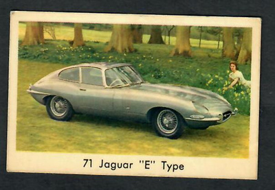 Keräilykuva - Auto - 17 Jaguar "E" Type