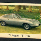 Keräilykuva - Auto - 17 Jaguar "E" Type - pikkukuva 1