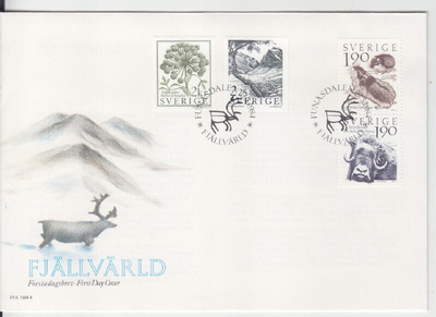 Ruotsi fdc 1984