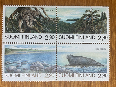 SUOMI-VENÄJÄ YHTEISJULKAISU UHANALAISIA ELÄIMIÄ NELIÖ**