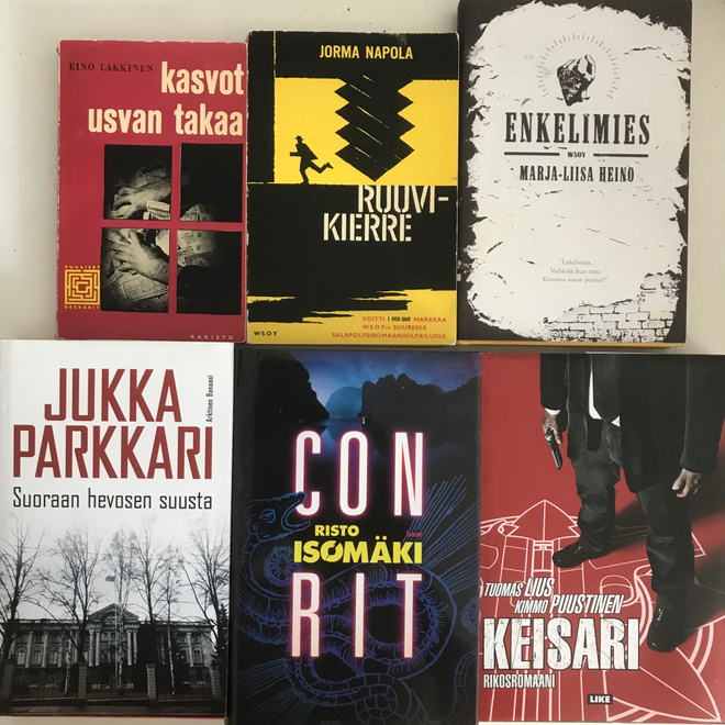 6 suomalaista kirjaa