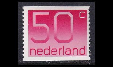 Alankomaat 1132C ** Käyttösarja 50 C rullamerkki (1979)
