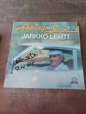 Jarkko Lehti - Auringon Saari (Nimikirjoituksella)