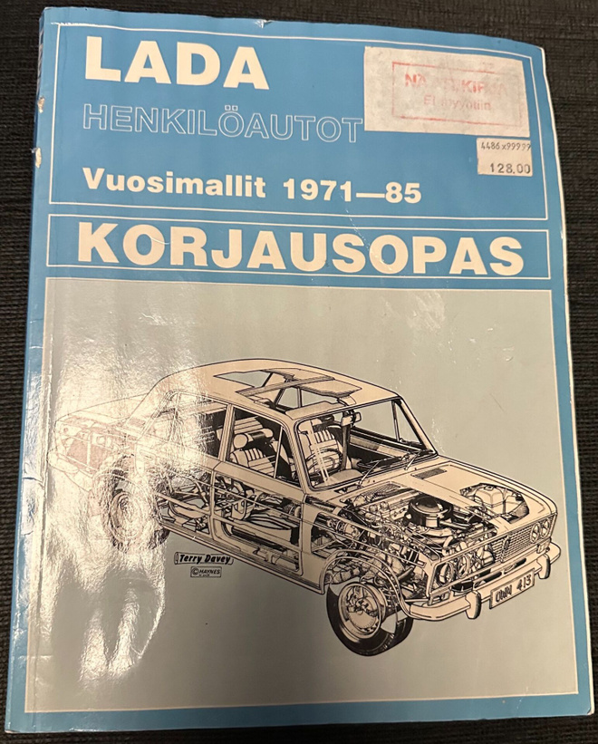 Lada henkilöautot vuosimallit 1971 - 1985  korjausopas