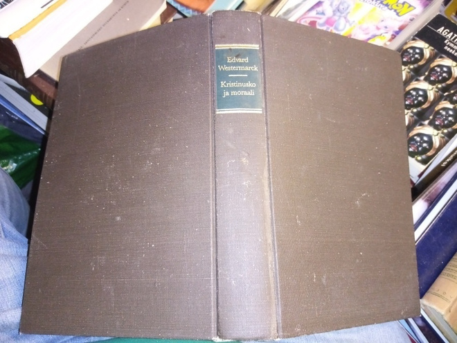Westermarck : Kristinusko ja moraali ( 1 p. 1984 ) Sis.pk:t
