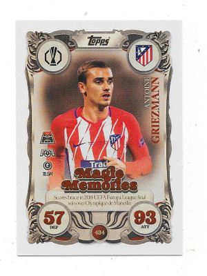 2025-26 Topps Match Attax CHL MM #434 Antoine Griezmann , AM