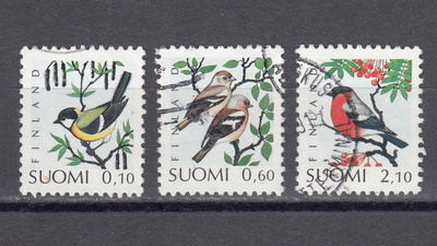 1991 Lape 1130 - 1132 Lintuja