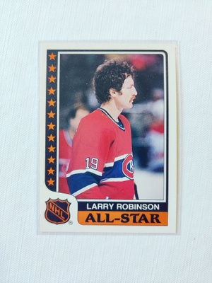 86-87 Topps - Larry Robinson