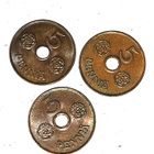 5 penniä 1941 3kpl - pikkukuva 1
