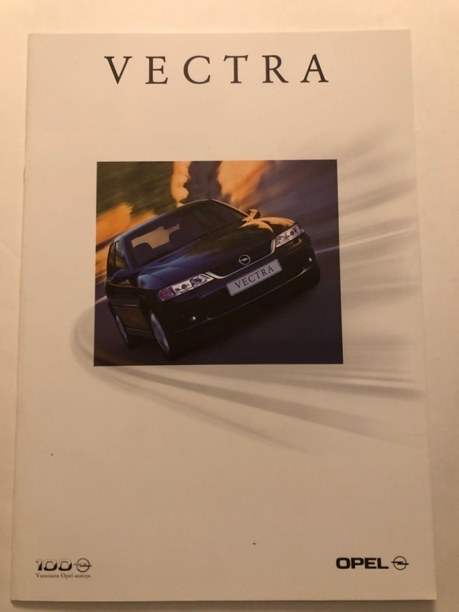 Myyntiesite - Opel Vectra - 7/1999
