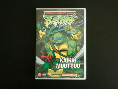 Teenage Mutant Ninja Turtles Kaikki Muuttuu DVD