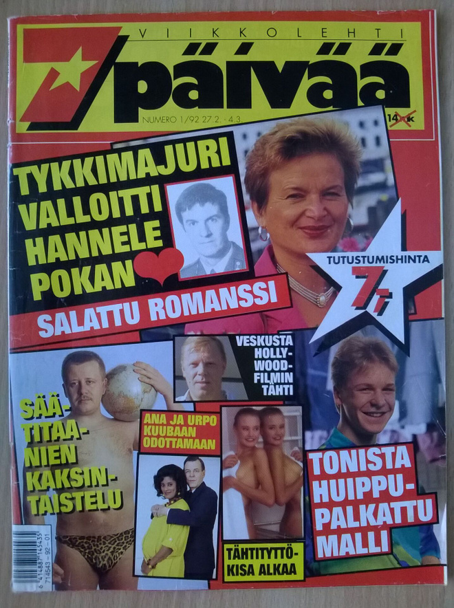 7 Päivää ensimmäinen numero