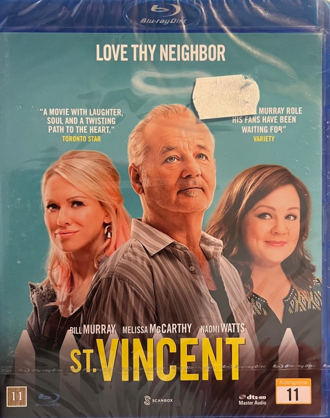 St. Vincent (Theodore Melfi) UUSI Nordic Blu-Ray
